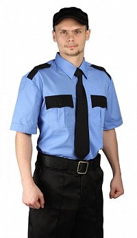 Рубашка охранника короткий рукав